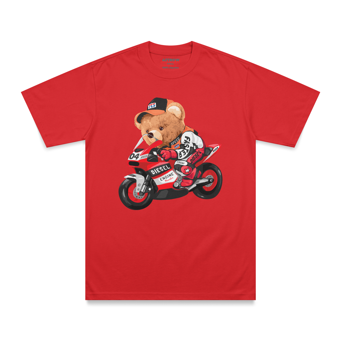 Teddy bear biker camiseta