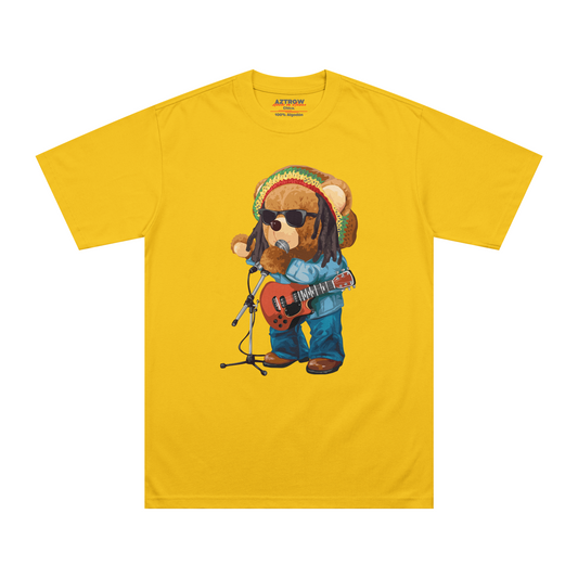 Teddy bear rasta camiseta