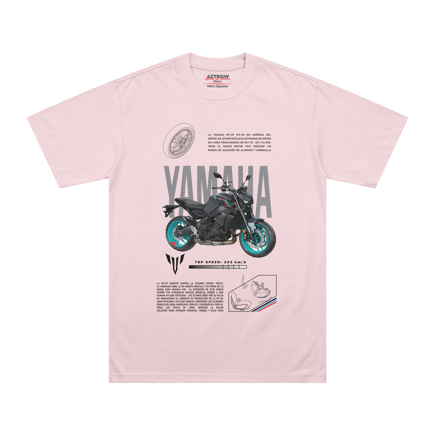 Yamaha camiseta