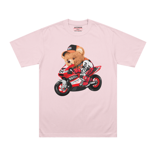 Teddy bear biker camiseta