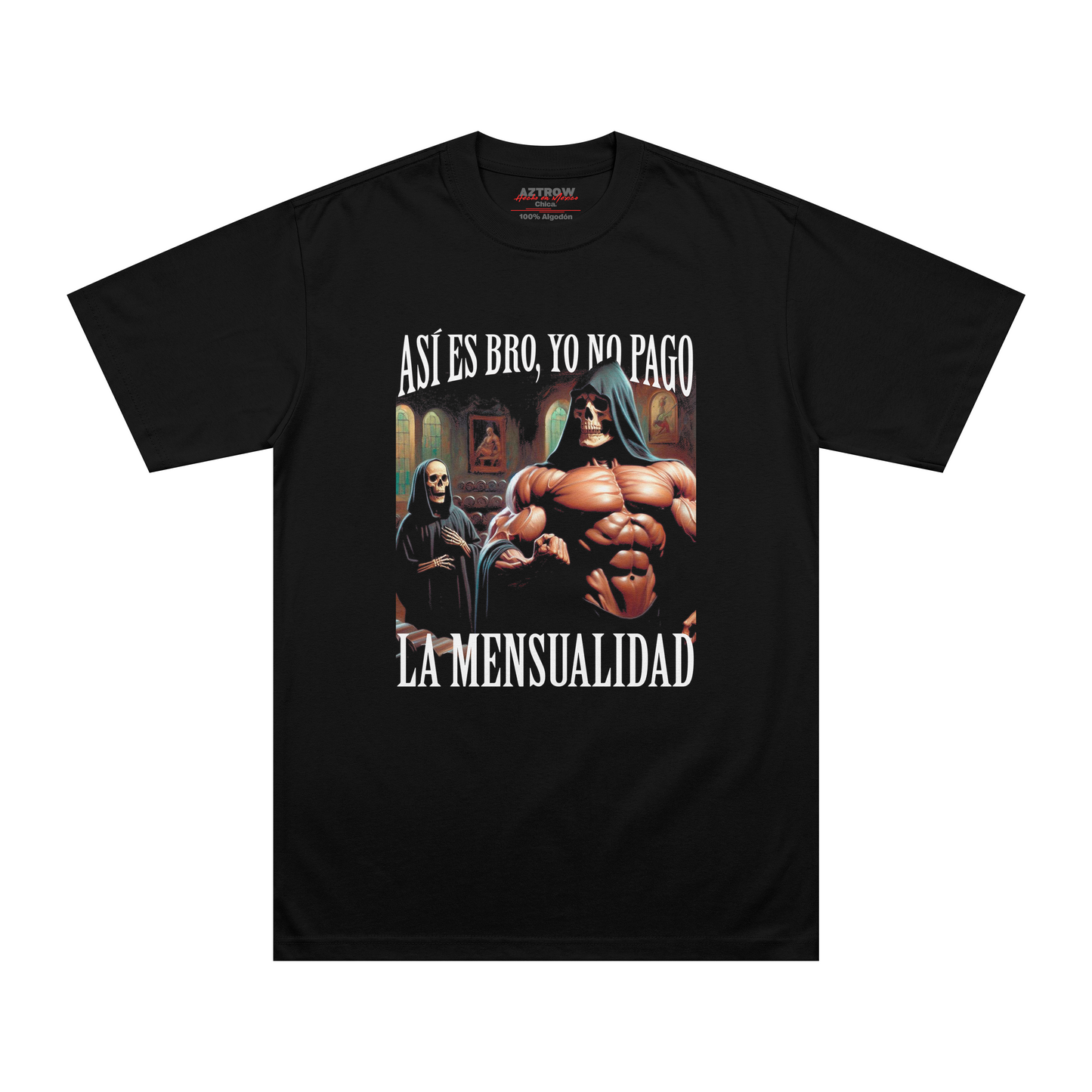 Así es bro, yo no pago la mensualidad camiseta