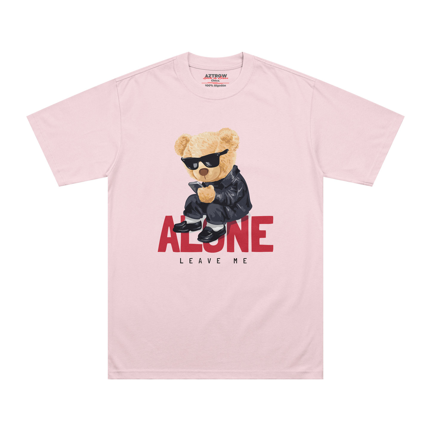 Teddy bear leave me alone camiseta