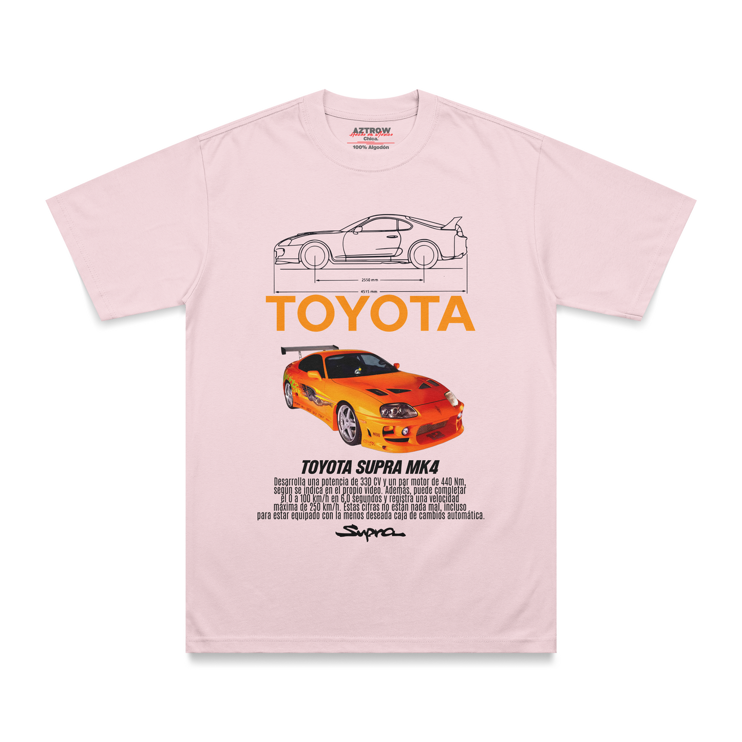 Toyota supra camiseta