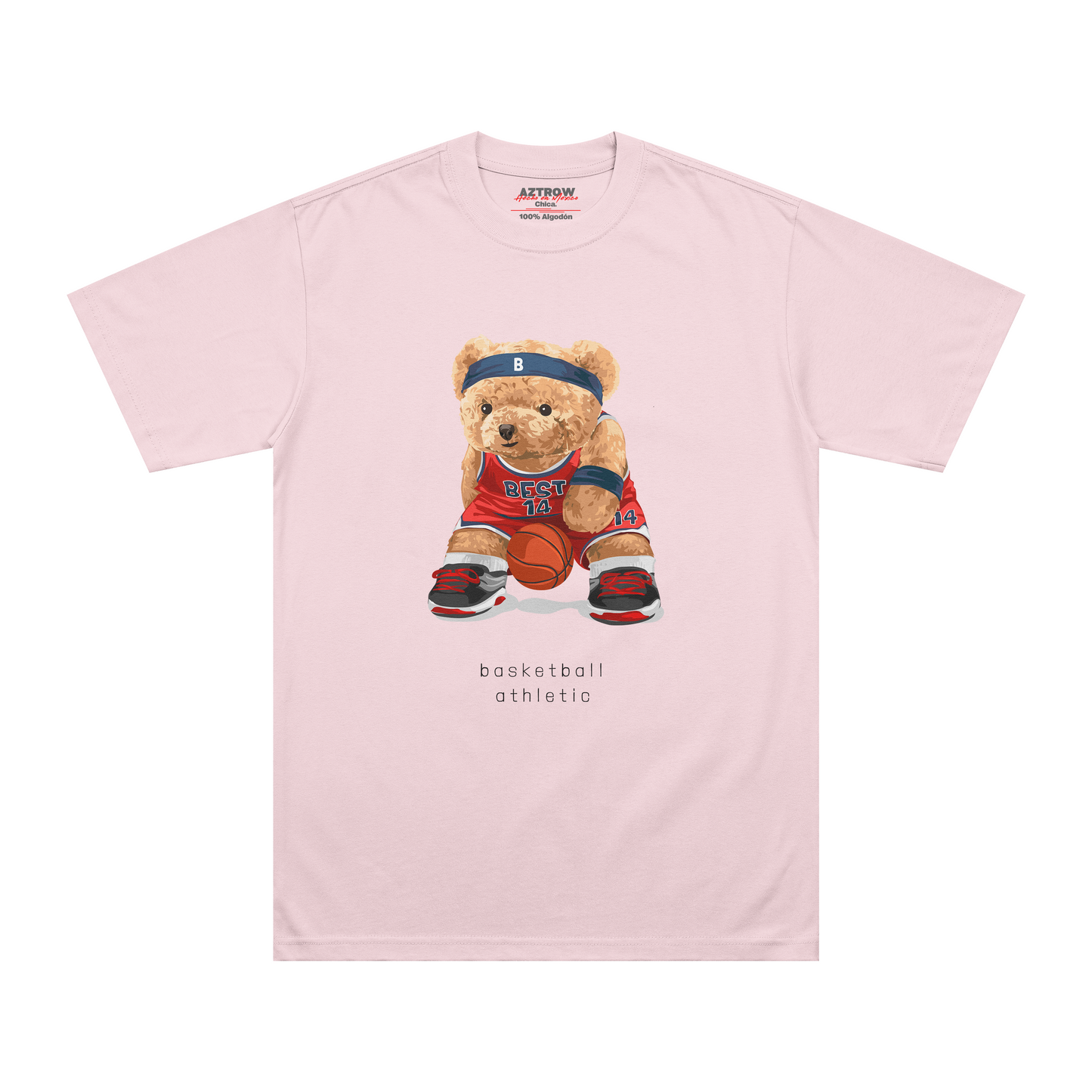 Teddy bear basketball camiseta