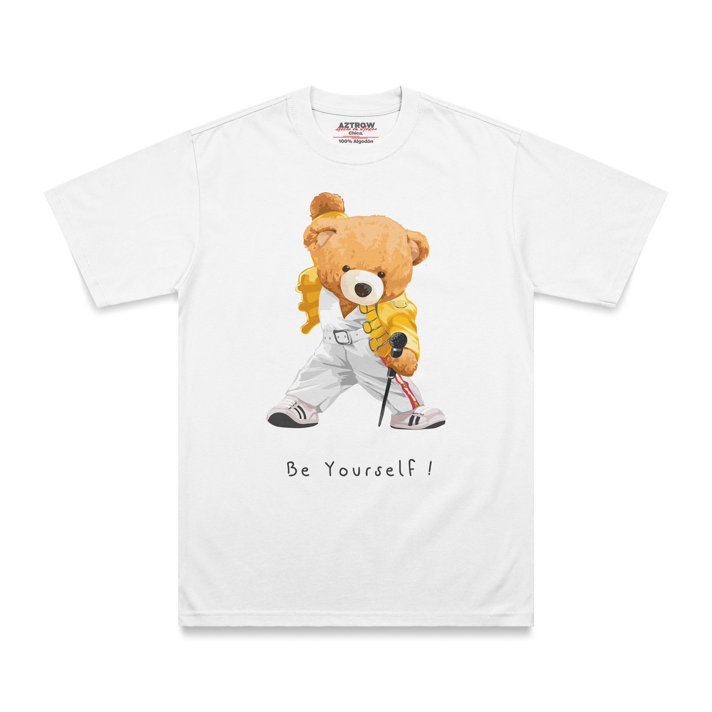 Teddy bear be yourself camiseta