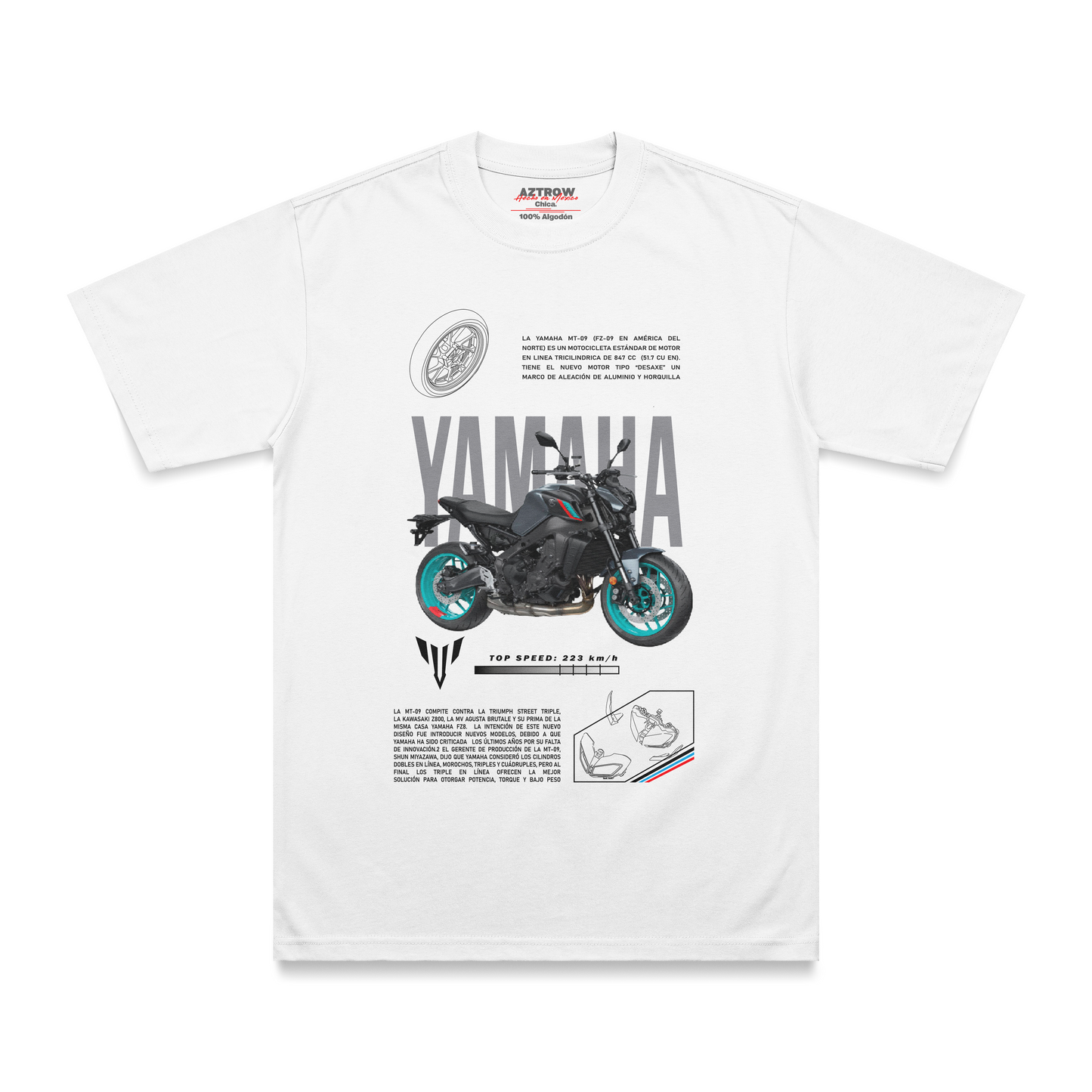 Yamaha camiseta