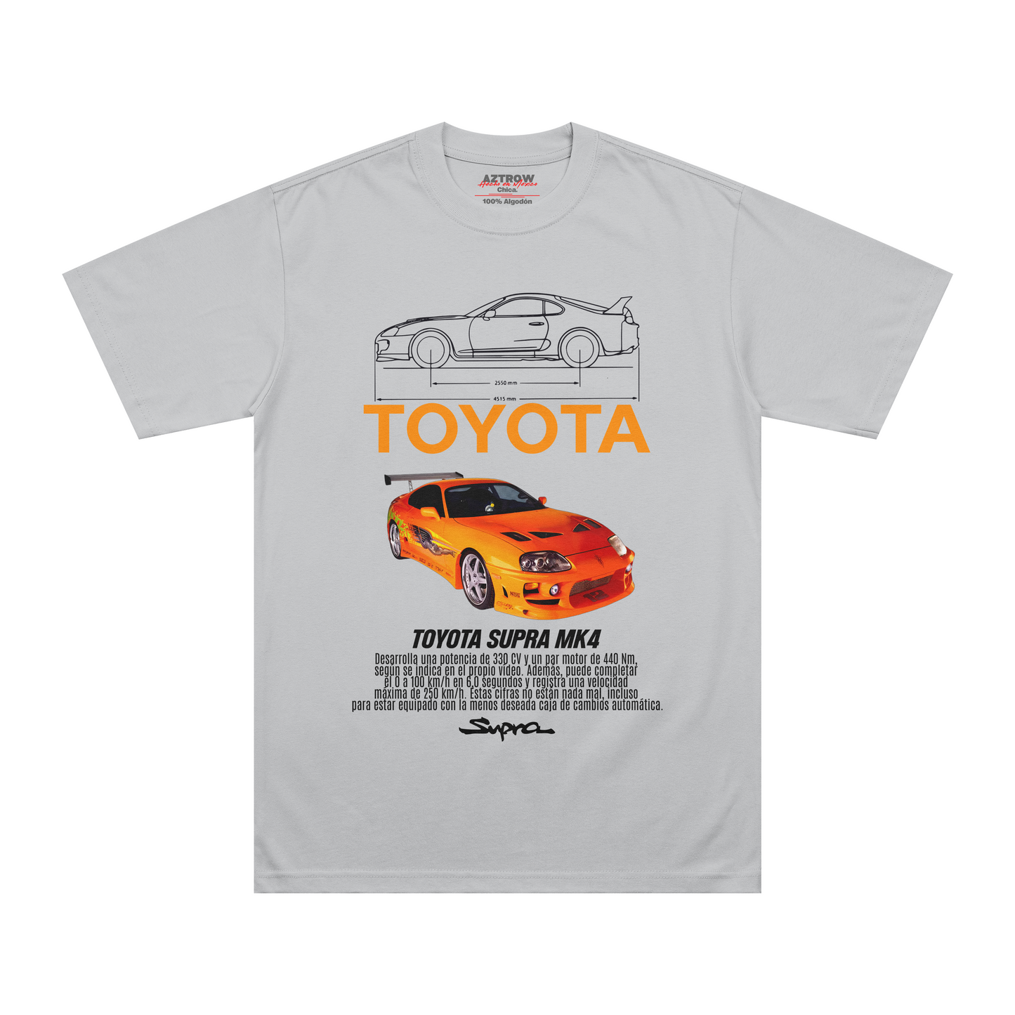 Toyota supra camiseta