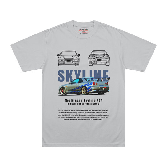 Skyline camiseta