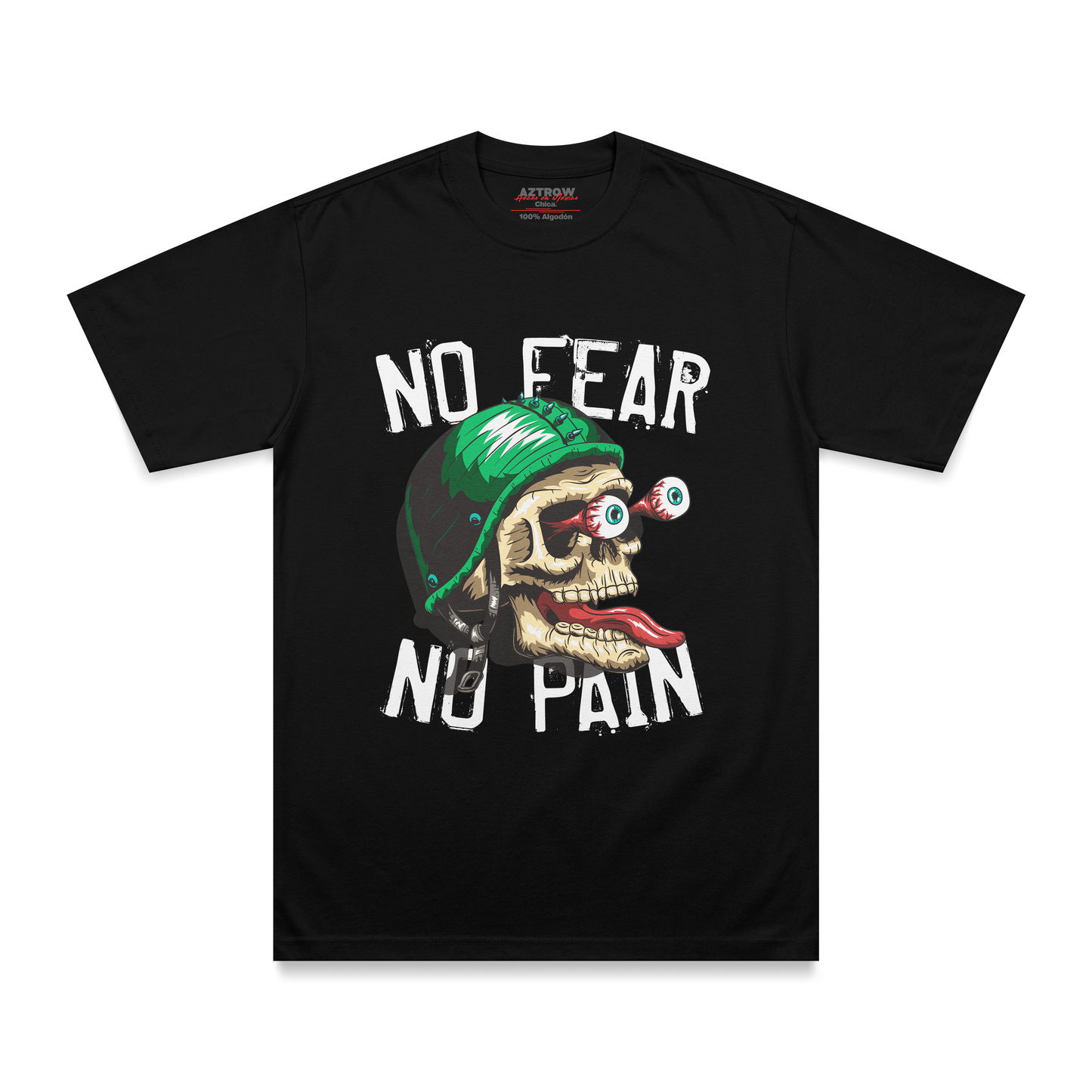 No fear no pain camiseta