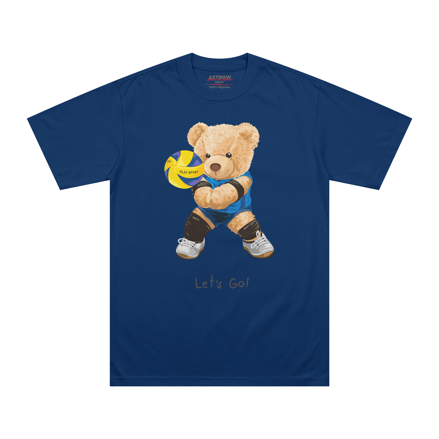 Teddy bear let's go camiseta