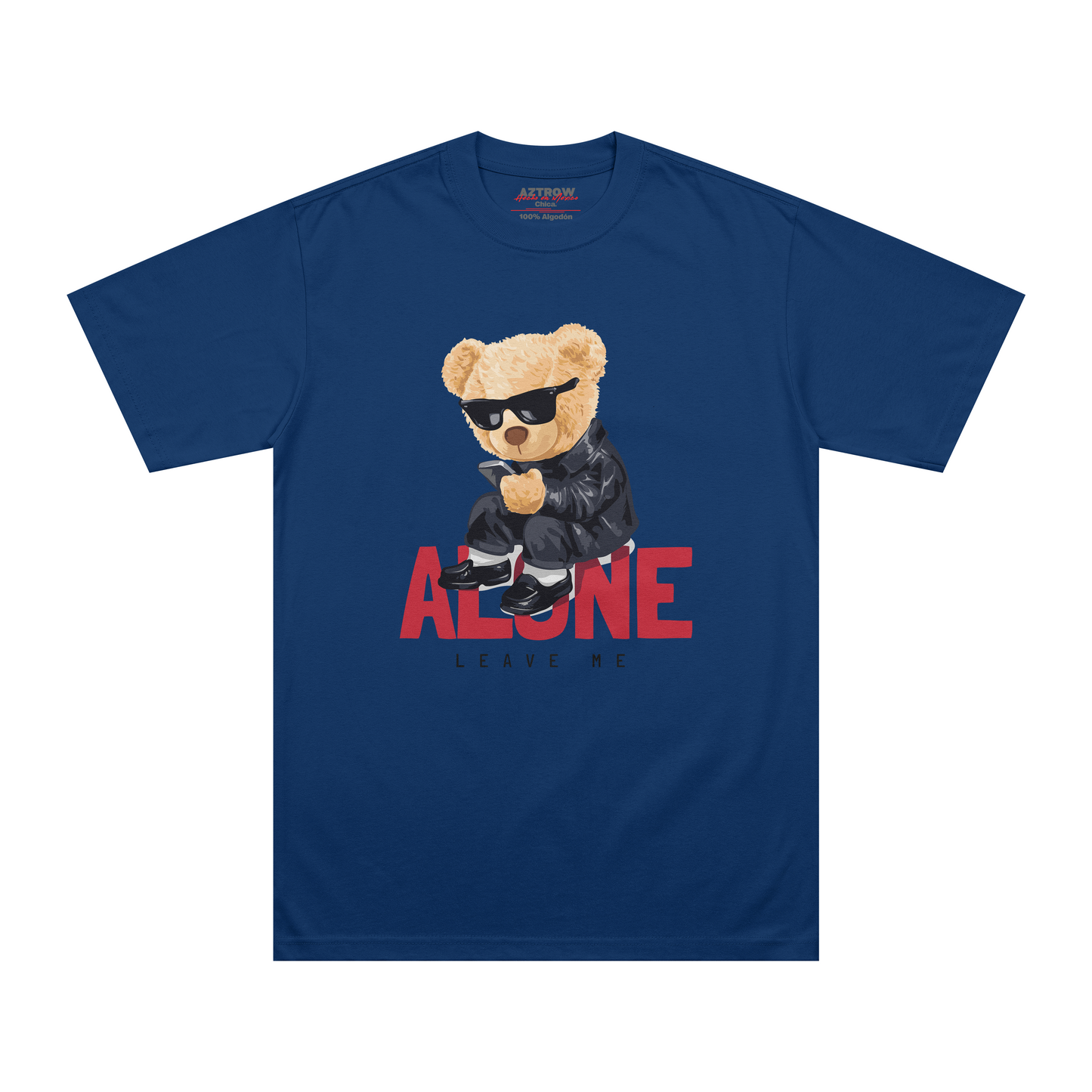 Teddy bear leave me alone camiseta