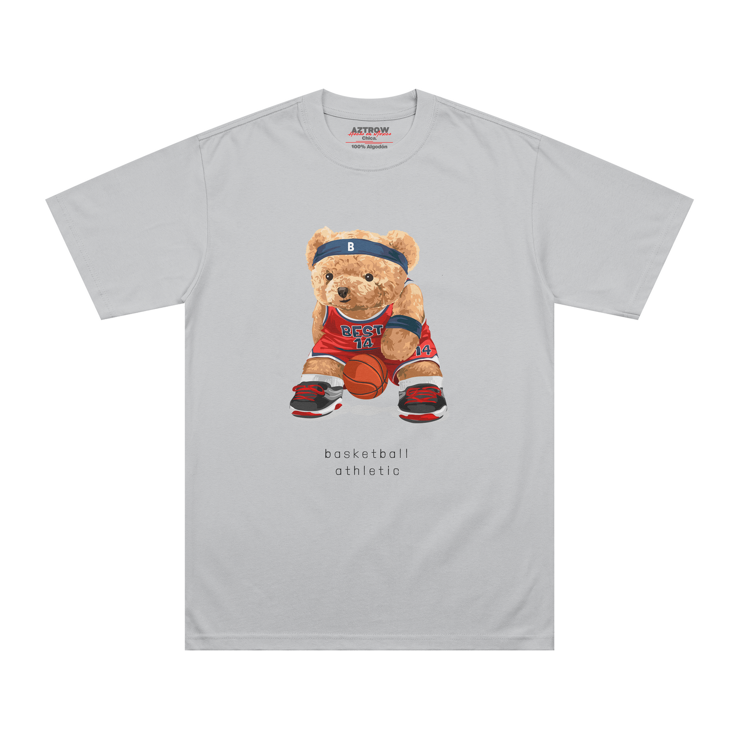 Teddy bear basketball camiseta