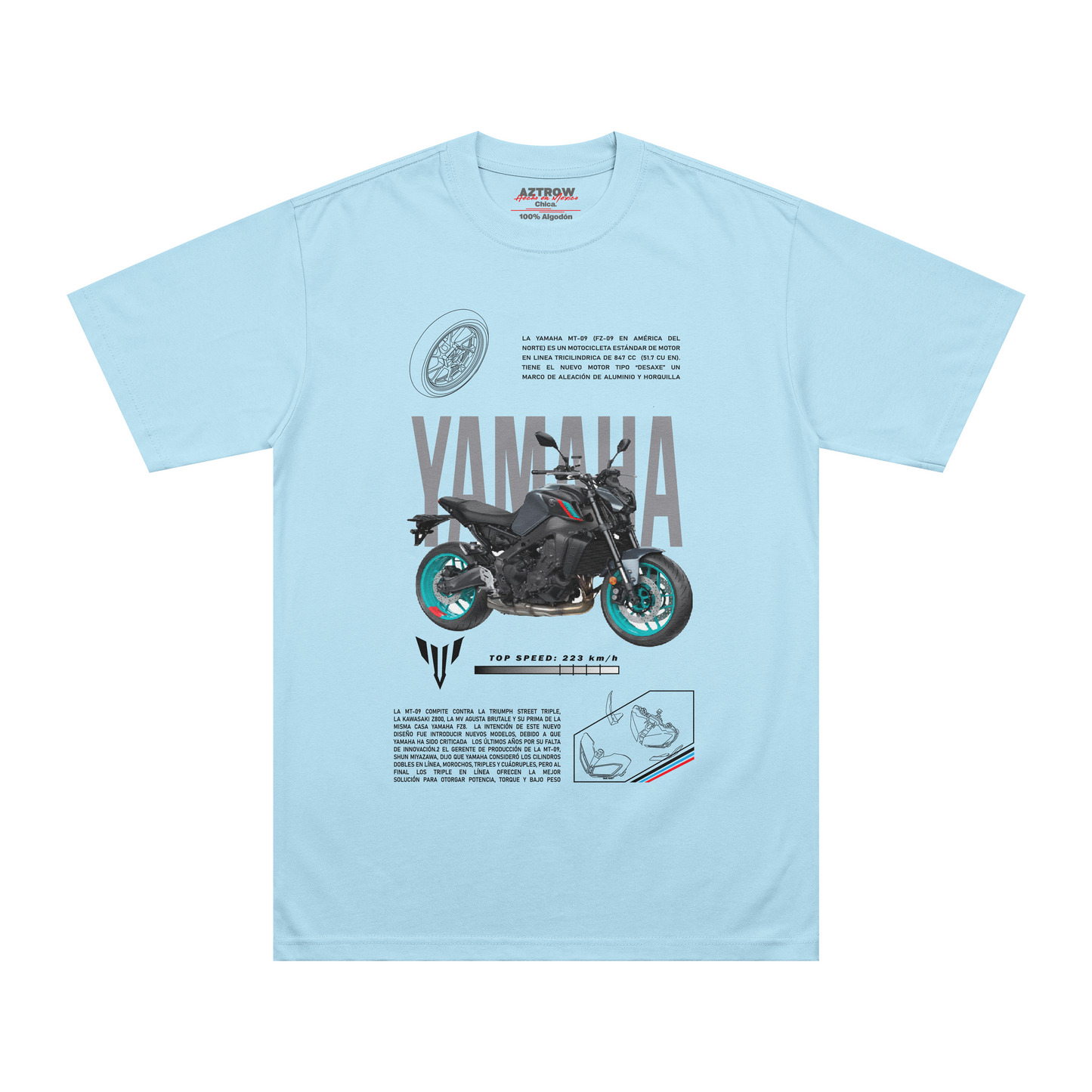 Yamaha camiseta