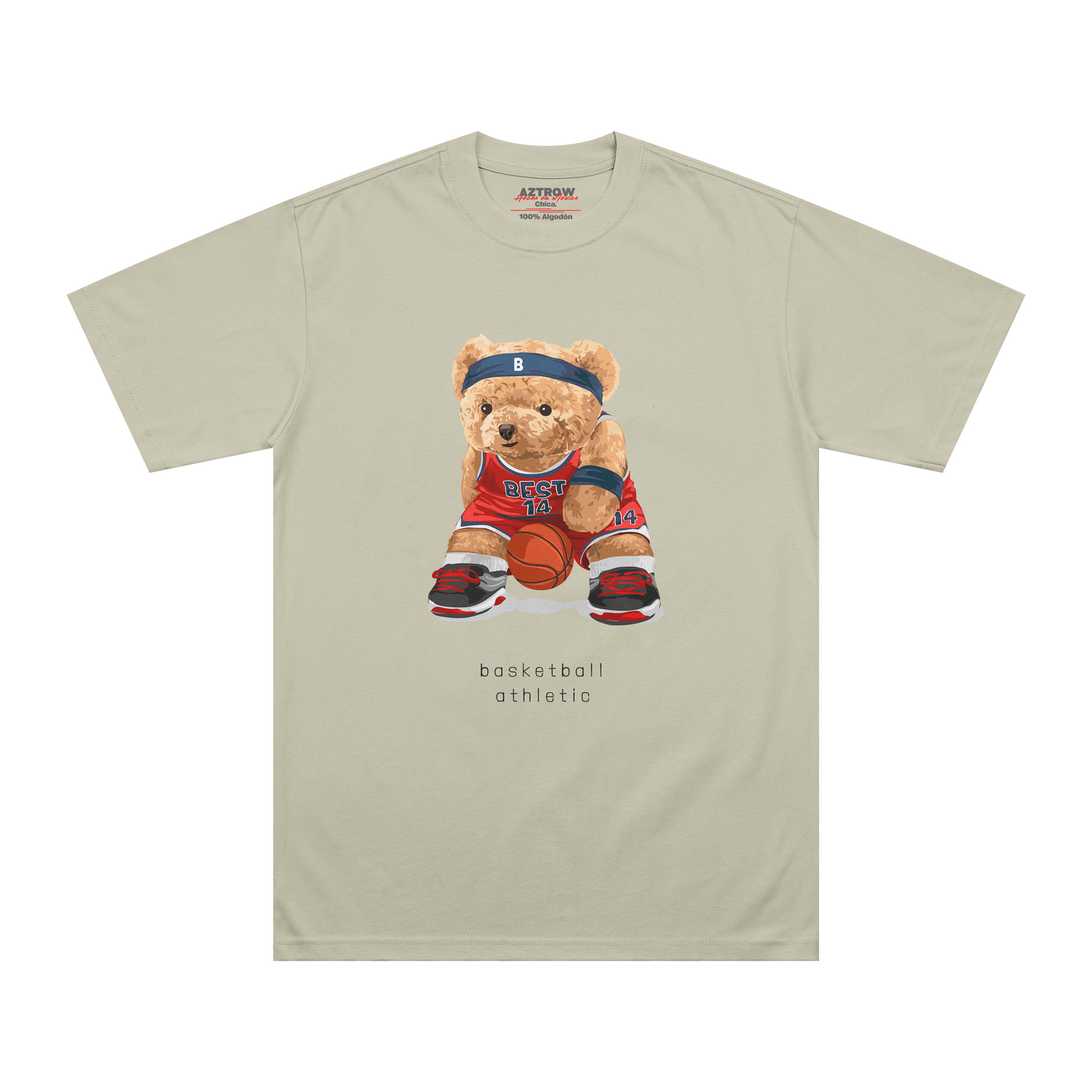 Teddy bear basketball camiseta