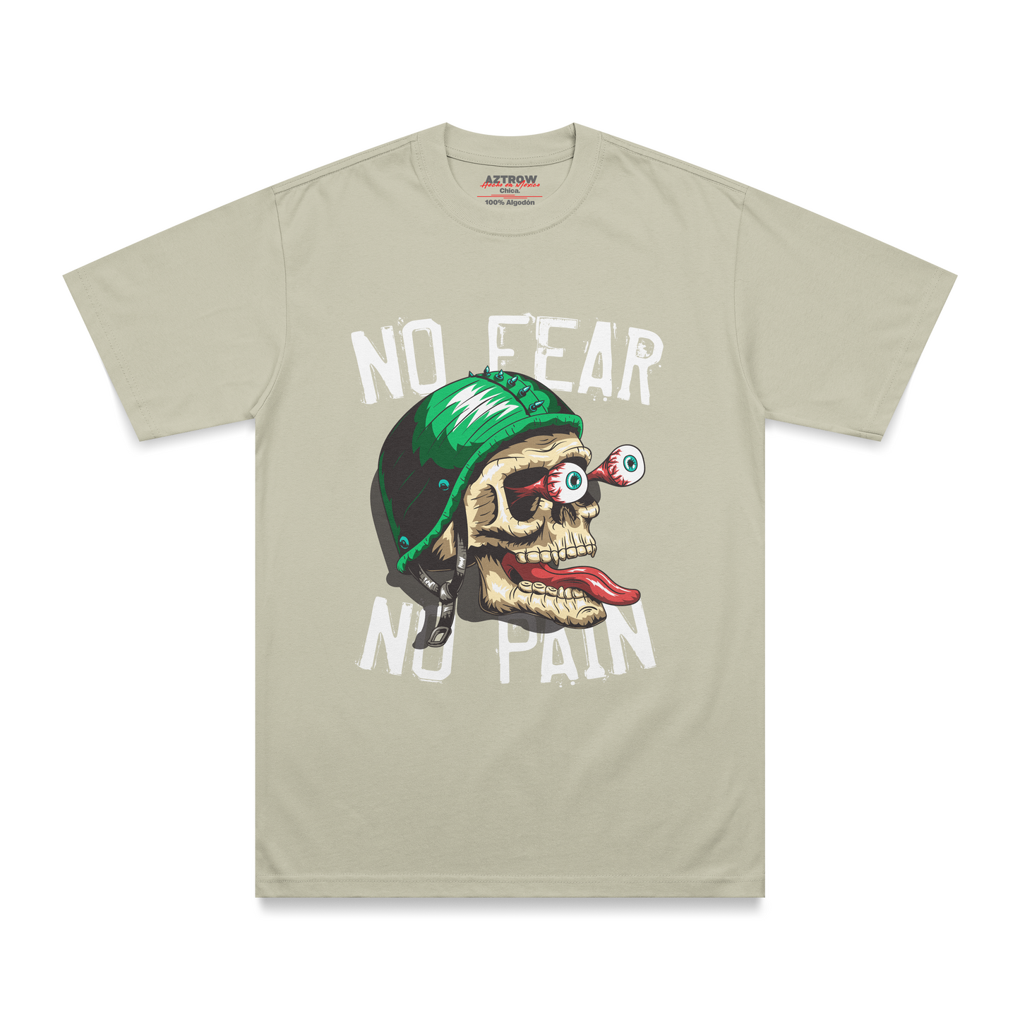 No fear no pain camiseta