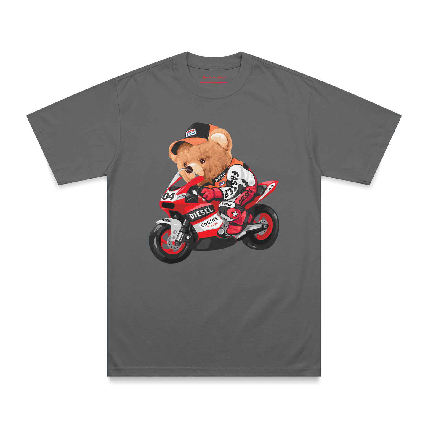 Teddy bear biker camiseta