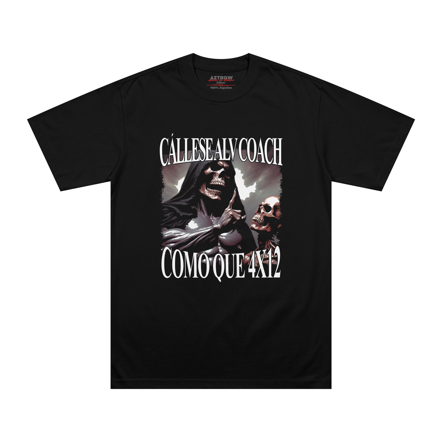 Cállese alv coach como que 4x12 camiseta