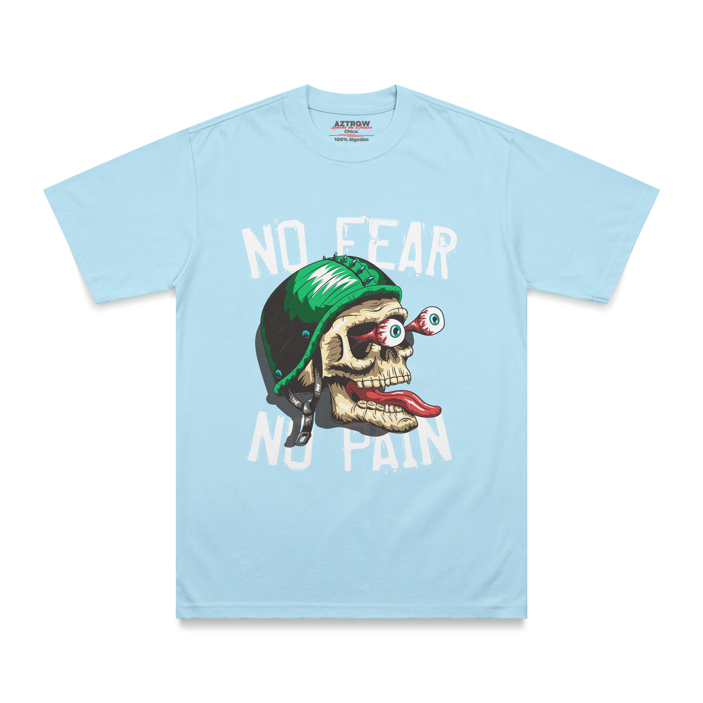 No fear no pain camiseta